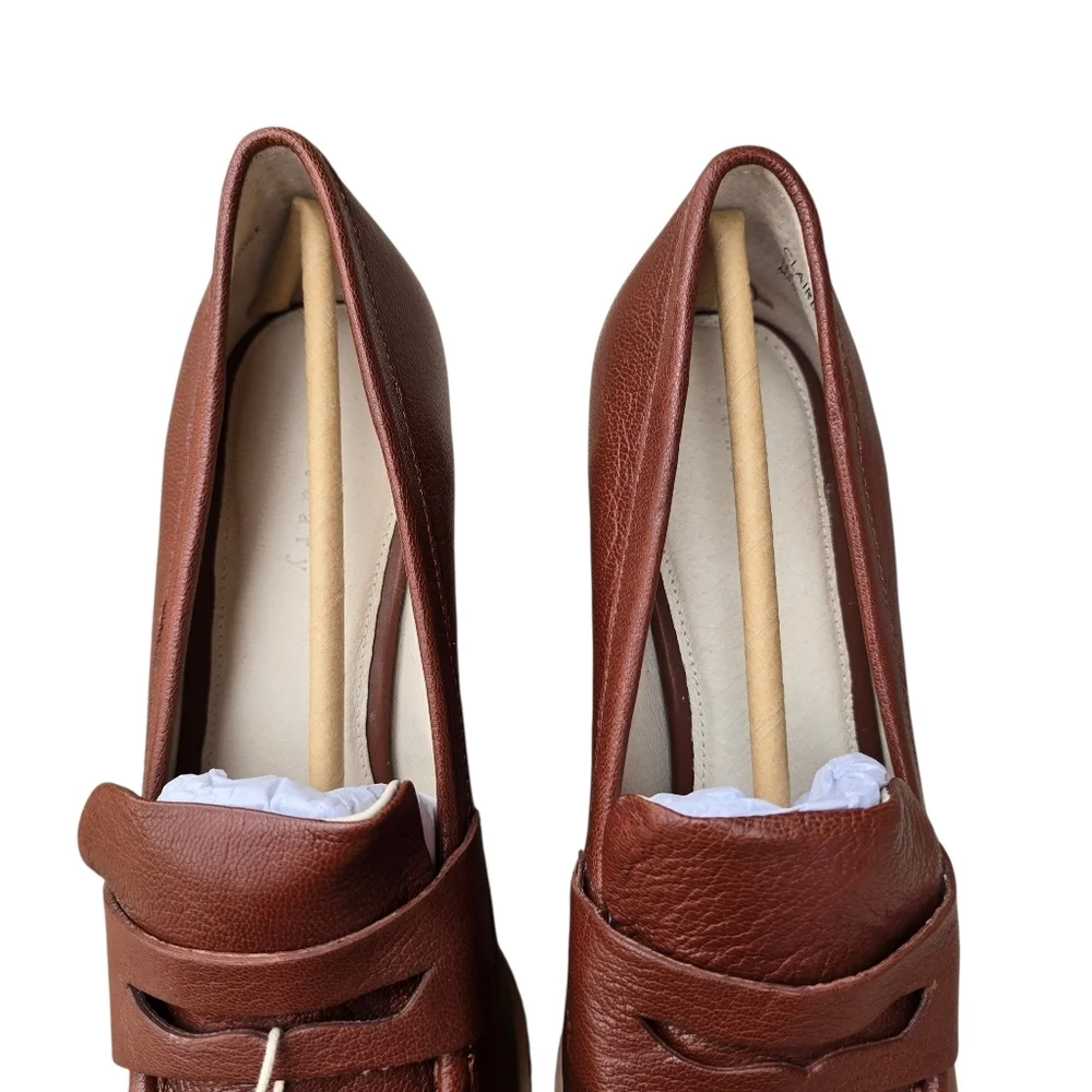 🌻NIB Sanctuary Cadence Wedge Loafer, Size 9.5M - Picture 8 of 15